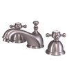 Kingston Brass KS3968BX 8" Widespread Bathroom Faucet, Brushed Nickel KS3968BX